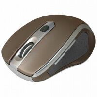 Мышь беспроводная DEFENDER Safari MM-675, USB, 5-кнопок+1 колесо-кнопка, оптическая, коричневая, 526