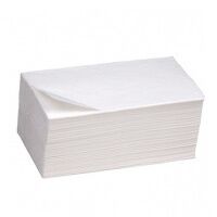 Бумажные полотенца Экономика Проф листовые, белые, V укладка, 200шт, 1 слой, 20 упаковок, 261253