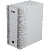Архивный короб Officespace Standard белый, 320х260х150мм, с клапаном