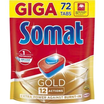 фото: Таблетки для ПММ Somat Gold 72шт