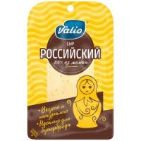Сыр в нарезке Valio Российский 50%, 140г