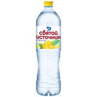 Вода Святой Источник негазированная лимон, 1.5л