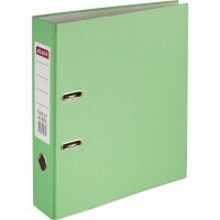 Папка-регистратор А4 Attache Colored light светло-зеленая, 80мм