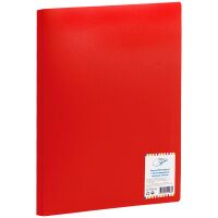 Папка файловая Officespace красная, A4, на 40 файлов, F40L3_288