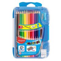 Набор цветных карандашей Maped Color Peps 12 цветов, с ластиком и точилкой, 832032