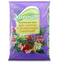 Грунт Селигер-Агро 10л, для цветов и комнатных растений, торфяной