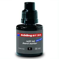 Чернила для маркеров Edding BT30 черные, 30мл, для маркерных досок
