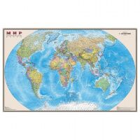 Настенная карта Dmb Мир политическая, М-1:20 000 000, 156х101см