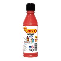 Краска акриловая JOVI, 250мл, пластиковая бутылка, красный