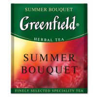 Чай Greenfield Summer Bouquet (Самма Букет), травяной, для HoReCa, 100 пакетиков