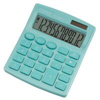Калькулятор настольный Citizen SDC-812 бирюзовый, 12 разрядов