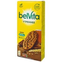 Печенье Belvita Утреннее с какао, 225г