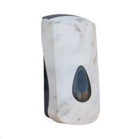 Диспенсер для мыла в картриджах Merida Unique Marble Line Spark DUH259, глянцевый под мрамор, 700мл