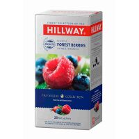 Чай пакетированный Hillway Лесные ягоды, черный, 25 пакетиков