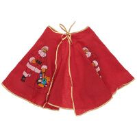 Новогоднее украшение 'Красная юбка', 90см, синтетический фетр