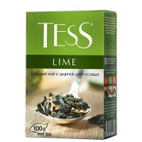 Чай Tess Lime (Лайм), зеленый, листовой, 100 г
