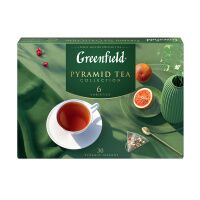 Чай Greenfield Pyramid Tea Collection, 6 видов, в пирамидках, 30шт