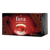 Чай Принцесса Гита Индия, черный, 30 пакетиков без ярлычка