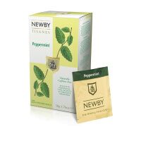 Чай Newby Мята Перечная, травяной, 25 пакетиков