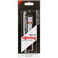 Набор Rotring 'Tikky': мех.карандаш 0,5 HB, грифели 0,5 HB, ластик, блистер