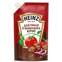 Кетчуп Heinz для гриля и шашлыка, 350г, пакет