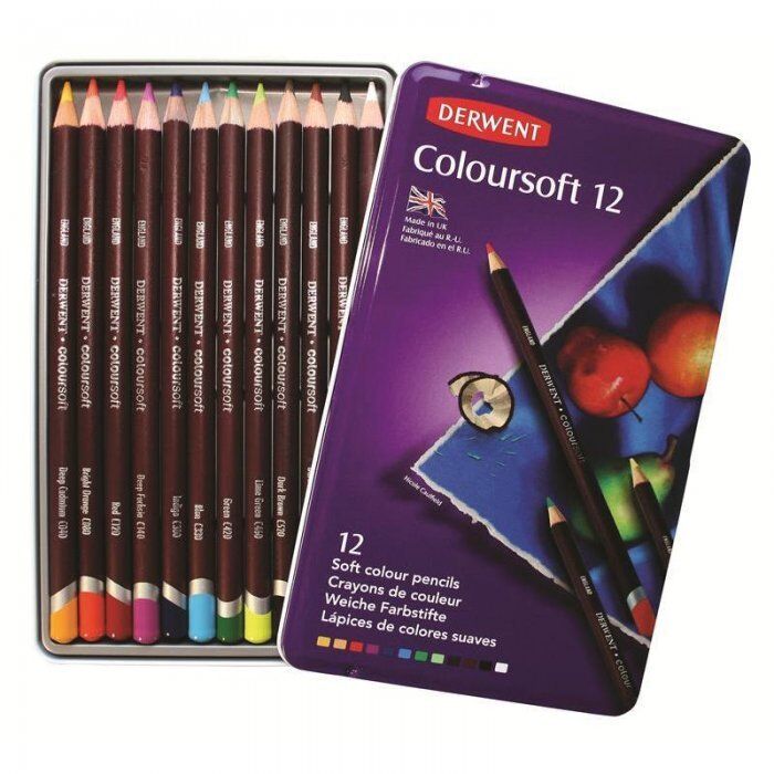 фото: Набор цветных карандашей Derwent 12 цветов