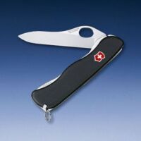 Нож перочинный Victorinox Sentinel One Hand с фиксатором 4 функции, черный
