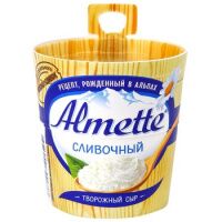 Сыр творожный Almette сливочный, 60%, 150г