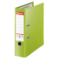 Папка-регистратор А4+ Esselte Plus зеленая, 80 мм, 81186