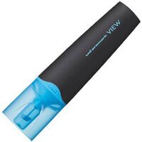 Текстовыделитель Uni View Ups-200 голубой, 1-5мм, скошенный наконечник, 67293