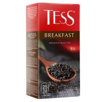 Чай Tess Breakfast (Брекфаст), черный, 25 пакетиков
