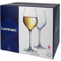 Набор бокалов для вина LUMINARC Celeste, 6 шт x 270 мл