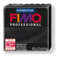 Глина полимерная FIMO Professional, 85гр, черная
