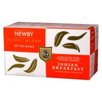 Чай Newby Indian Breakfast (Индиан брэкфаст), черный, 25 пакетиков
