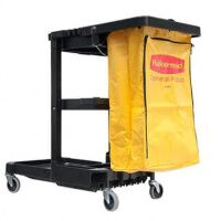 Тележка уборочная Rubbermaid Janitor Cart 2000, FG617388BLA