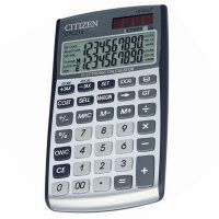 Калькулятор карманный Citizen CPC 210 серый, 10 разрядов