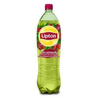 Чай холодный LIPTON зеленый Земляника клюква, 1.5 л