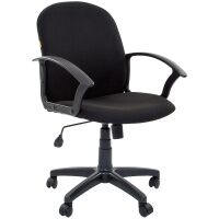 Кресло офисное Chairman 681 ткань, черная, крестовина пластик