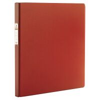 Файловая папка Brauberg А4, красная, на 290 файлов