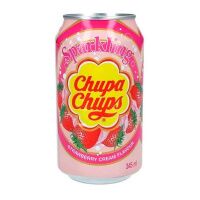 Напиток газированный Chupa Chups клубника, 345мл, ж/б