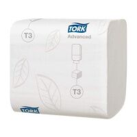Туалетная бумага Tork Advanced T3, 114271, 242 листов, 2 слоя, белая