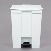 Контейнер для мусора с педалью Rubbermaid Step-on Can 68.1л, белый, FG614500WHT