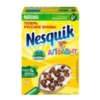 Готовый завтрак Nesquik Алфавит, 375г