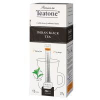 Чай Teatone Indian Black Tea, черный, 15 стиков