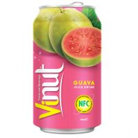 Сокосодержащий напиток Vinut Гуава, 330мл, ж/б, 24шт/уп