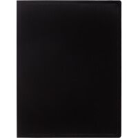Пластиковая папка с зажимом Attache черная, А4, 16мм, 055Z-E