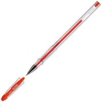 Ручка гелевая Attache City красная, 0.5мм
