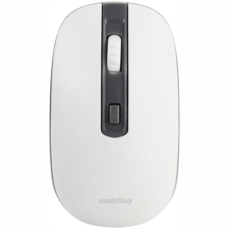 фото: Мышь беспроводная Smartbuy ONE 359AG-WG серый, белый, 2btn+Roll