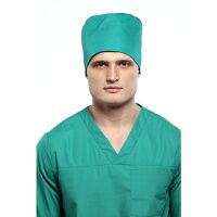 Колпак хирурга зеленый