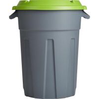 Бак для отходов 80л пластик, зеленый для пищ./непищ. прод .(до -30)
